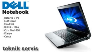Dell İnspiron, Latitude, Vostro, Precision, Xps, Studio Notebook Tamiri Laptop Servisi